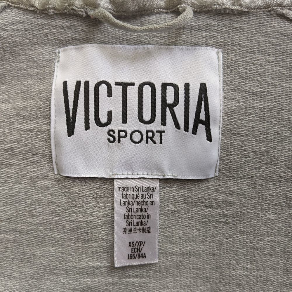 Victoria Sport Grey Zip Up Hoodie - Picture 4 of 8
